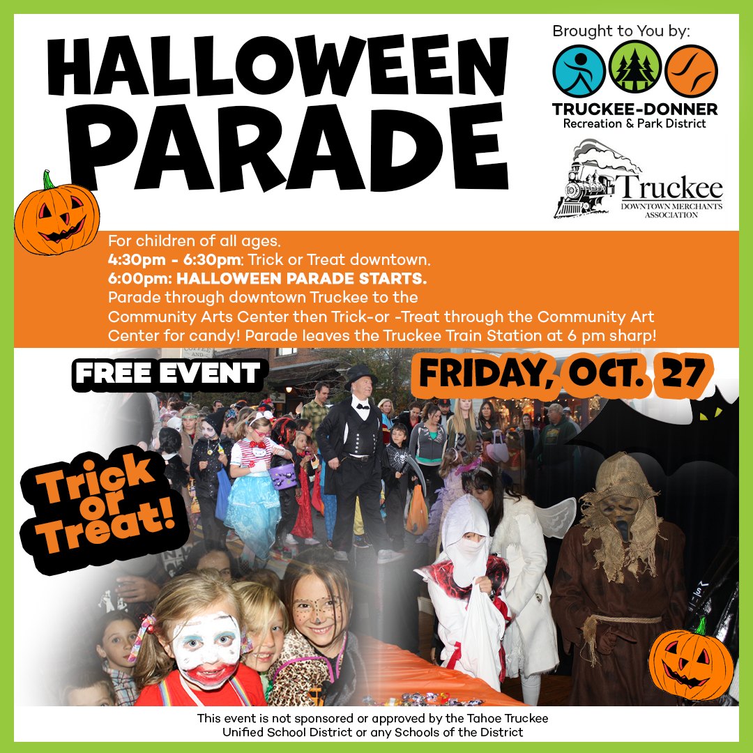 Halloween Parade Truckee Event